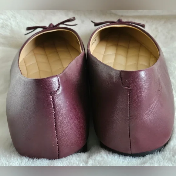 Coach Annabel leather ball dark cranberry - Picture 4 of 6
